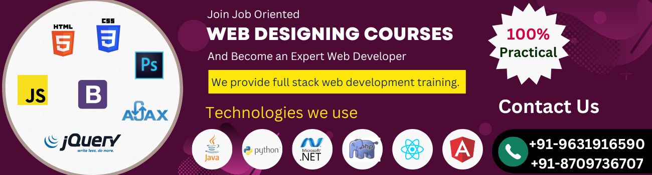Web Designing Course In Ranchi